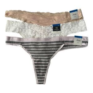 Jenni/INC  Thongs 3 Pieces Sz XL